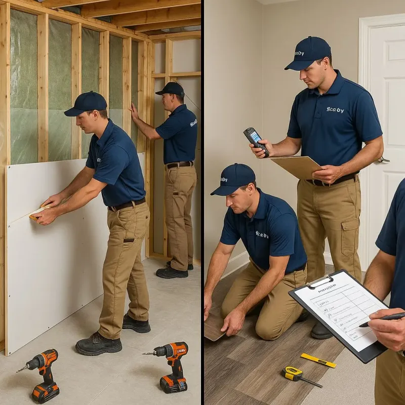Repairs and Reconstruction process in Heidelberg, PA